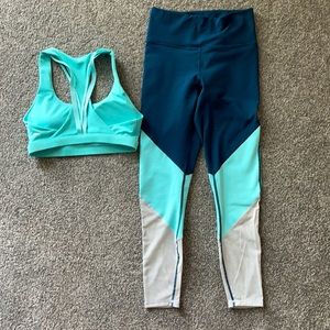 7/8 length high waisted Legging set
